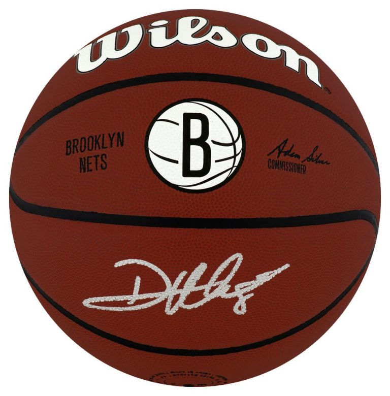 Deron Williams Signed Nets Logo Wilson Alliance NBA Basketball - (SCHWARTZ COA)