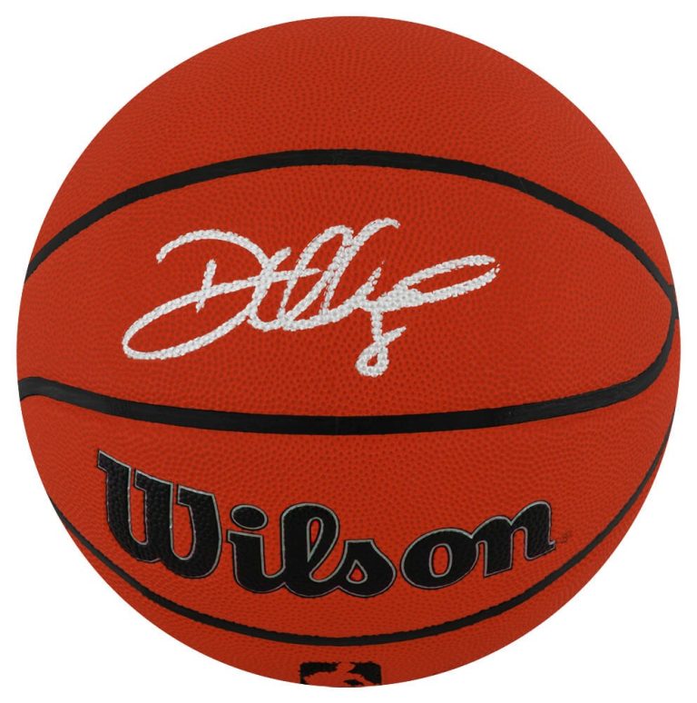Deron Williams Signed Wilson I/O NBA Basketball - (SCHWARTZ COA)