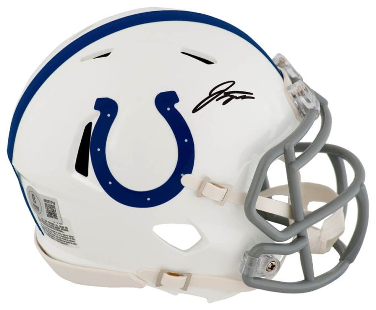 Jonathan Taylor Signed Colts Riddell Speed MIni Helmet - (SCHWARTZ SPORTS COA)