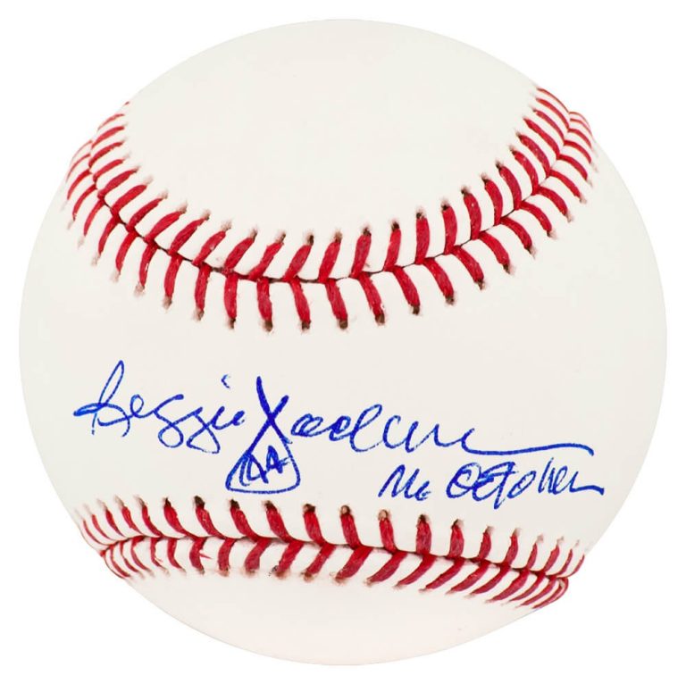 Reggie Jackson Signed Rawlings Official MLB Baseball w/Mr. October - (SS COA)
