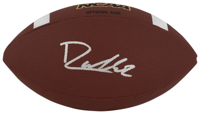 Drew Allar Signed Wilson NCAA Full Size Football - (SCHWARTZ COA)