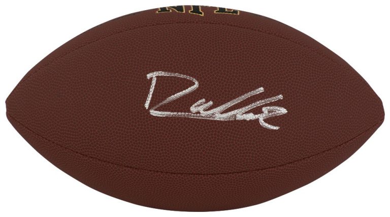 Drew Allar Signed Wilson Super Grip Full Size NFL Football - (SCHWARTZ COA)