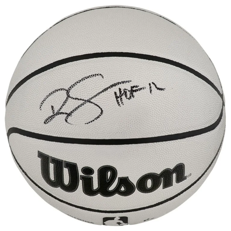 Ralph Sampson Signed Wilson Silver Full Size NBA Basketball w/HOF'12 - (SS COA)
