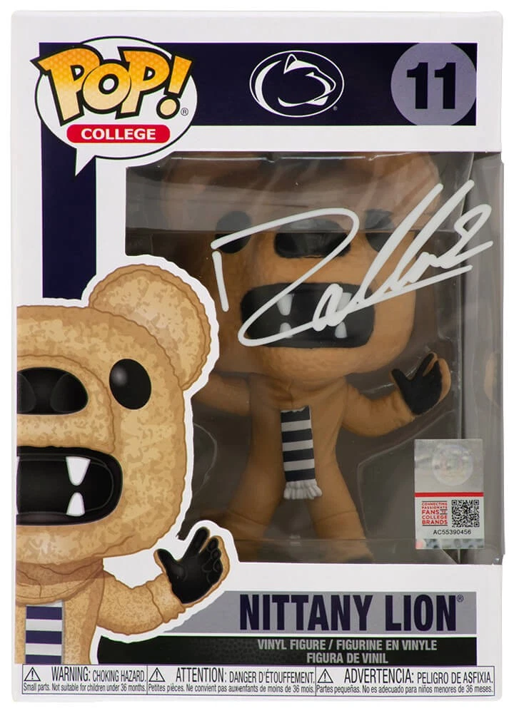 Drew Allar Signed Penn State Nittany Lions Mascot Funko Pop #11 - (SCHWARTZ COA)