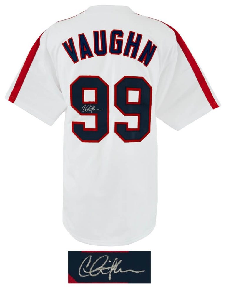 Charlie Sheen Signed White Custom Baseball Jersey - (SCHWARTZ COA)
