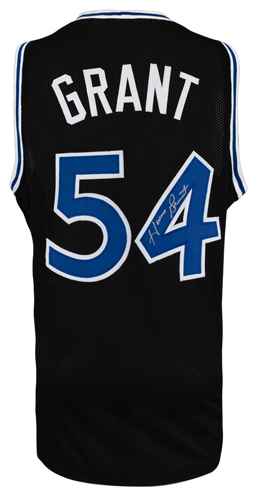 Horace Grant Signed Black Custom Basketball Jersey - (SCHWARTZ COA)
