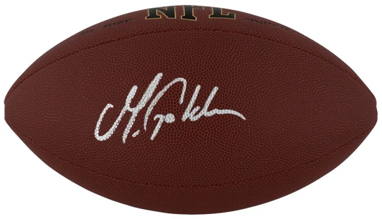 Matthew Golden (PACKERS) Signed Wilson Super Grip Full Size NFL Football -SS COA