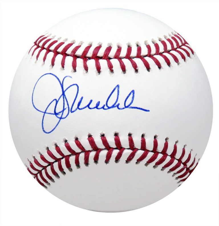 Cubs Manager JOE MADDON Signed Rawlings Official MLB Baseball - SCHWARTZ
