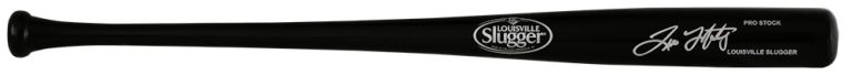 Tino Martinez Signed Louisville Slugger Pro Black Baseball Bat - (SCHWARTZ COA)
