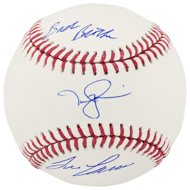 Jose Canseco & Mark McGwire Signed Rawlings MLB Baseball w/Bash Brothers -SS COA