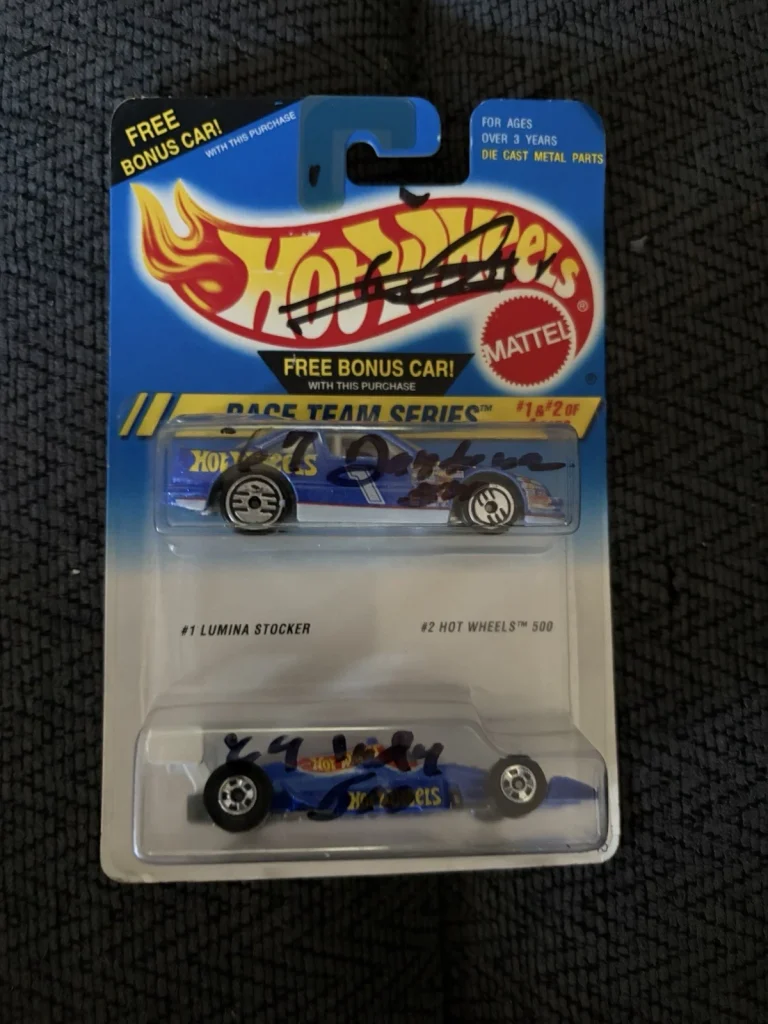 Indianapolis 500 1:64 DieCast Signed Mario Andretti Indy Car NASCAR Daytona