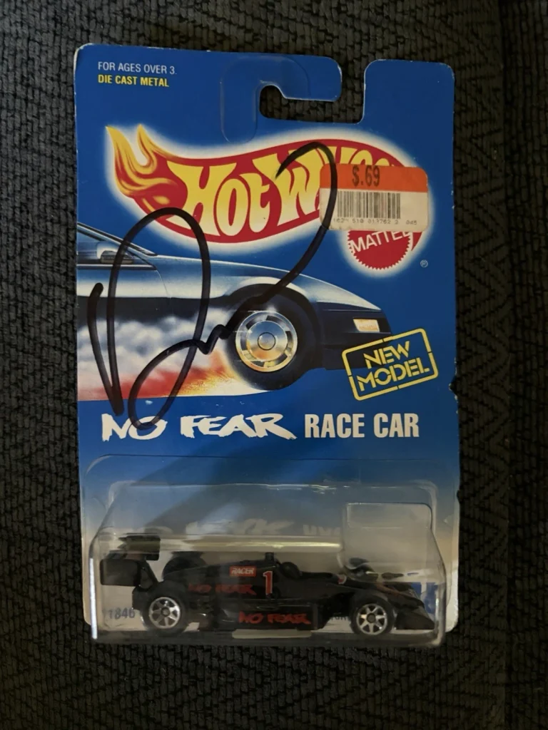 Indianapolis 500 1:64 DieCast Signed Danixa Patrick Indy Car No Fear Racing
