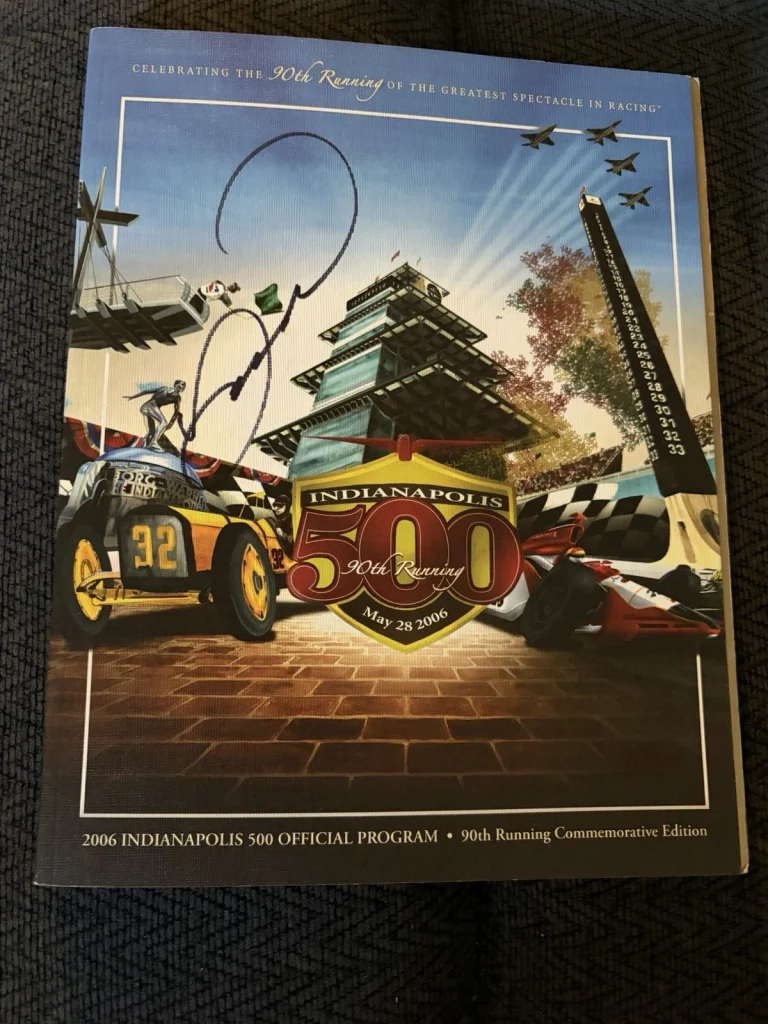 Danica Patrick Signed 2006 Indy Car Program Indianapolis 500