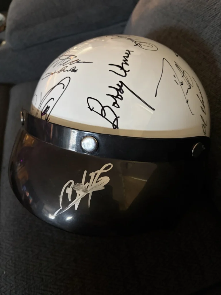 28 Winners Signed Full Sz Helmet Indianapolis Indy 500 AJ Foyt Bobby Al Unser Jr