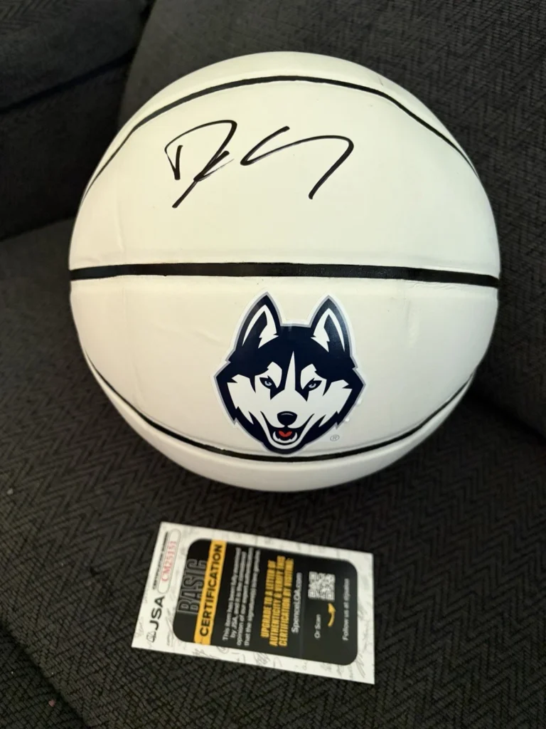 Dan Hurley Signed NCAA Basketball Autographed JSA COA Authentication UCONN