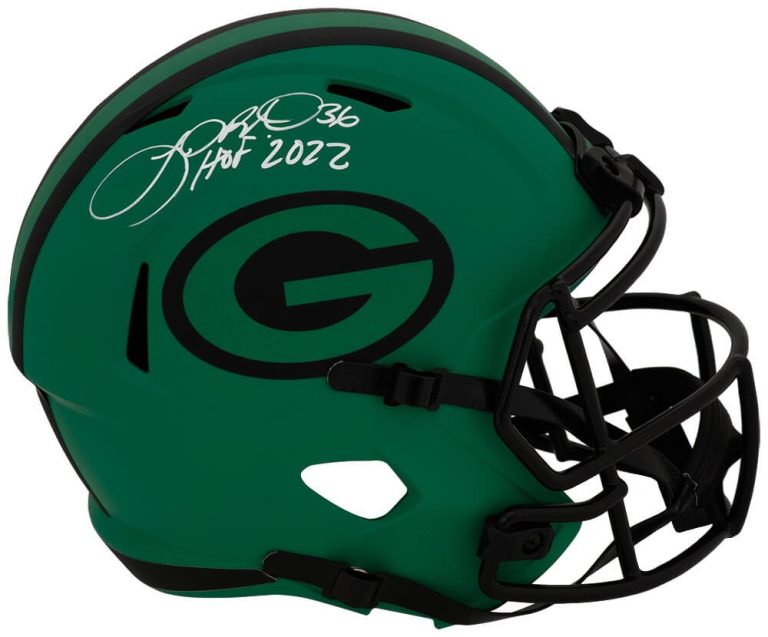 LeRoy Butler Signed Packers RAVE Riddell Full Size Rep Helmet w/HOF 2022 -SS COA