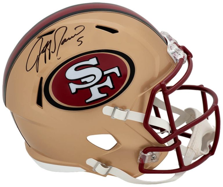 Jeff Garcia Signed 49ers Riddell Full Size Speed Replica Helmet - (SCHWARTZ COA)