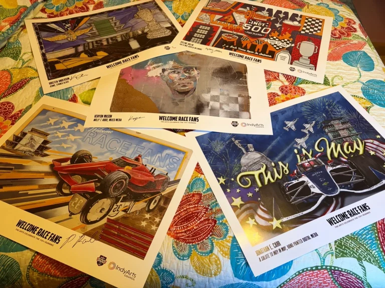 5 2026 Indianapolis 500 Poster Lot 