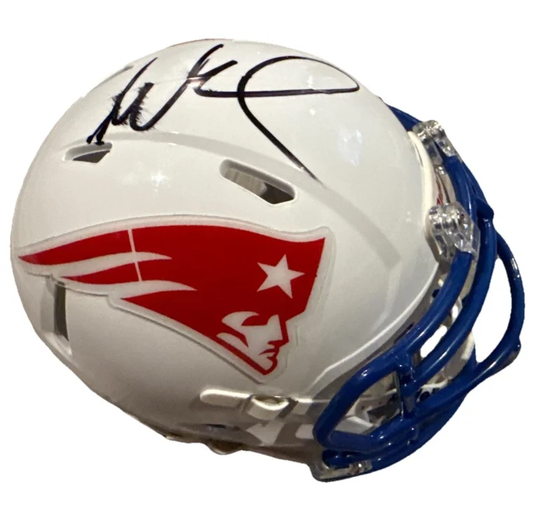 MIKE VRABEL signed (NEW ENGLAND PATRIOTS) Mini helmet BECKETT BAS BW07862