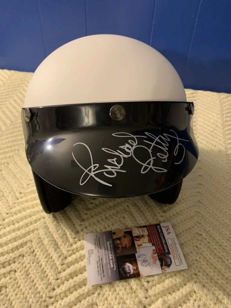 Richard Petty Signed Full Size Open-Faced Helmet New JSA Authenticated COA
