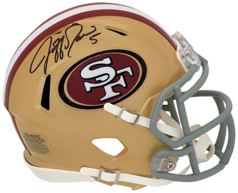 Jeff Garcia Signed San Francisco 49ers Riddell Speed Mini Helmet -(SCHWARTZ COA)