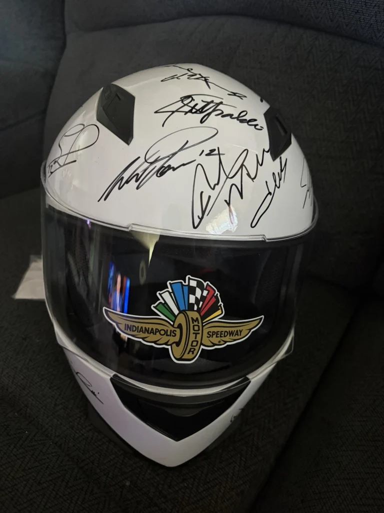 22 Winners Signed Full Sz Helmet Indianapolis Indy 500 Mario Andretti Rick Mears