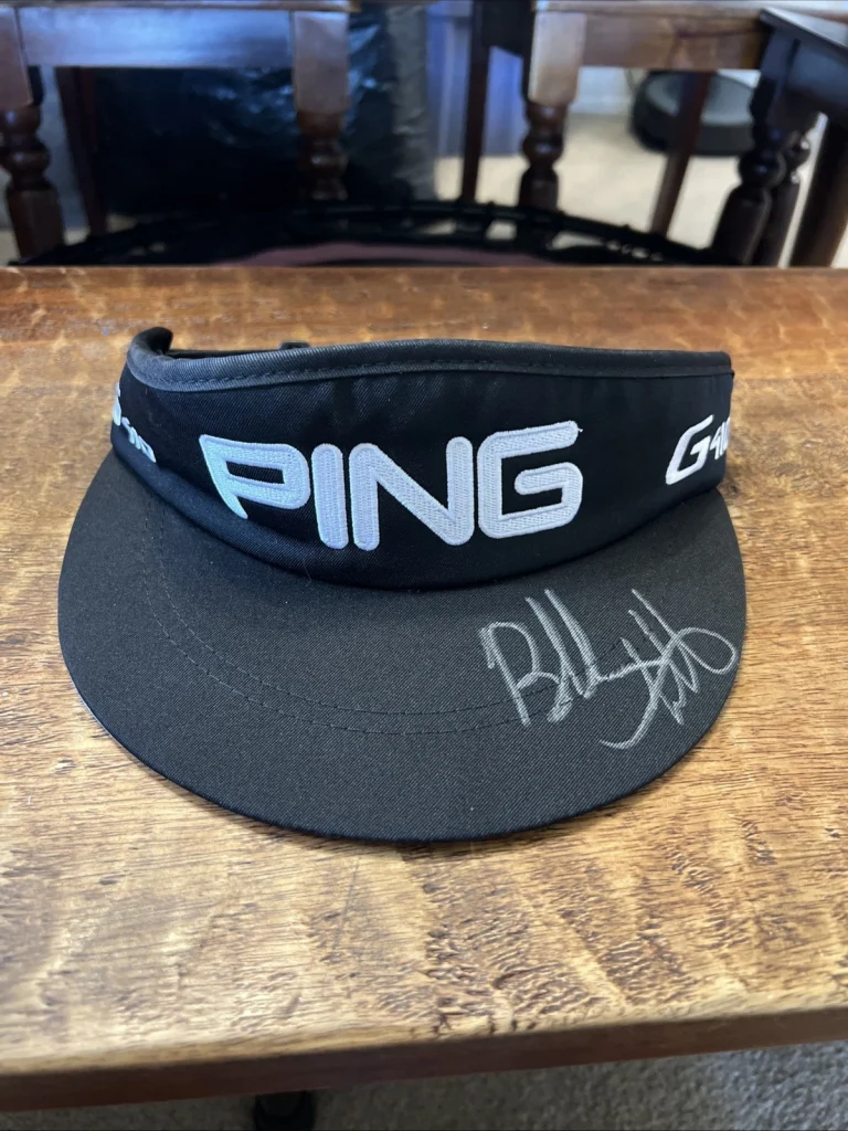 Bubba Watson Signed Ping Golf Visor Hat JSA Coa Autographed