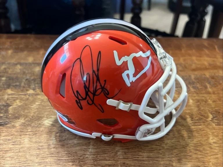 Bone Thugs N Harmony Signed Cleveland Browns Mini Helmet JSA Coa Wish Layzie