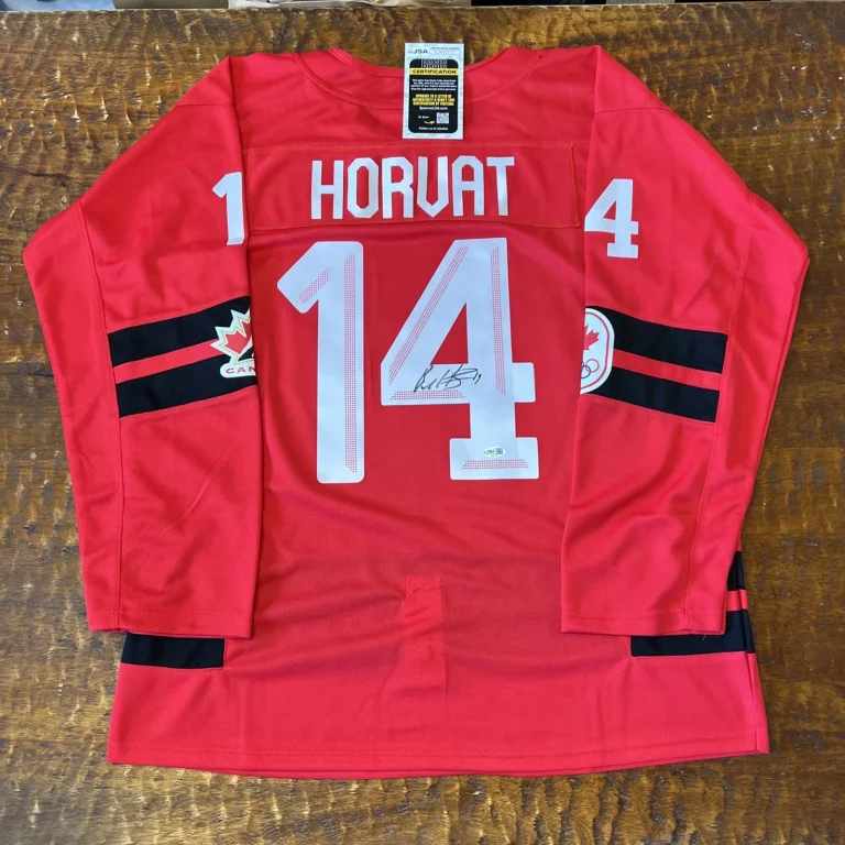 Bo Horvat Signed Canada Jersey JSA Coa Autographed Islanders