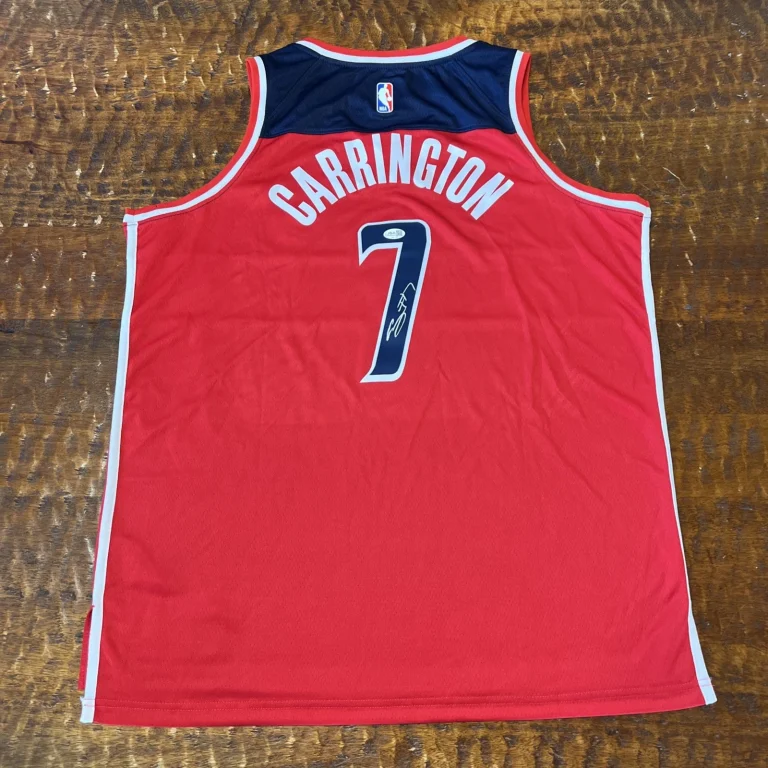 Bub Carrington Signed Washington Wizards Jersey JSA Coa Autographed