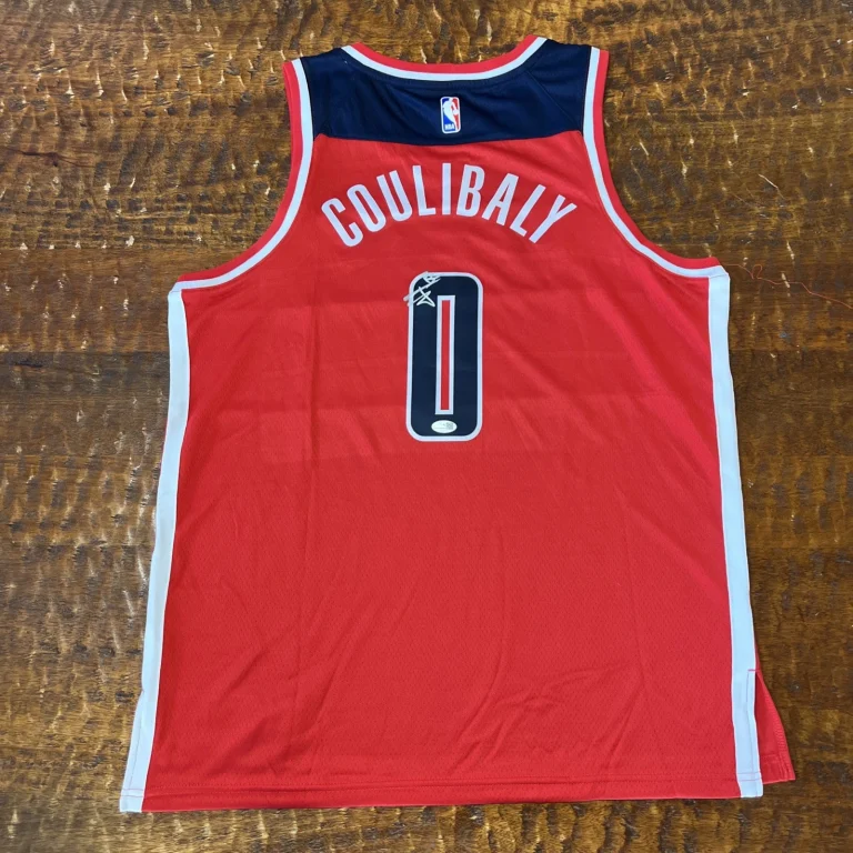 Bilal Coulibaly Signed Washington Wizards Jersey JSA Coa Autographed