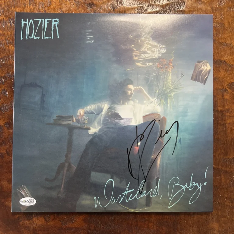 Hozier Signed Wasteland Baby Vinyl Record JSA Coa Autographed