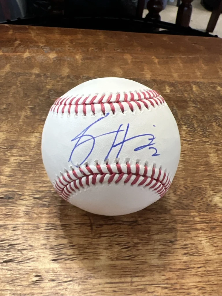 Spencer Horwitz Signed Major League Baseball JSA Coa Autographed Pirates