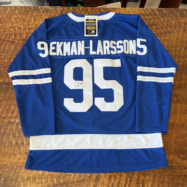 Oliver Ekman-Larsson Signed Toronto Maple Leafs Jersey JSA Coa Autographed