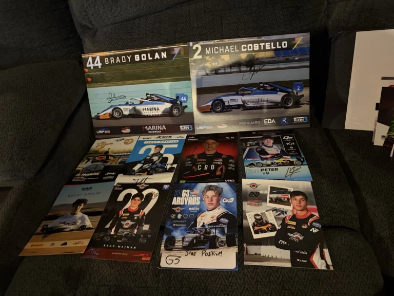 41 Signed Lot Of Promo/hero Cards 2026 USF2000 Pro Future Indy 500 Drivers