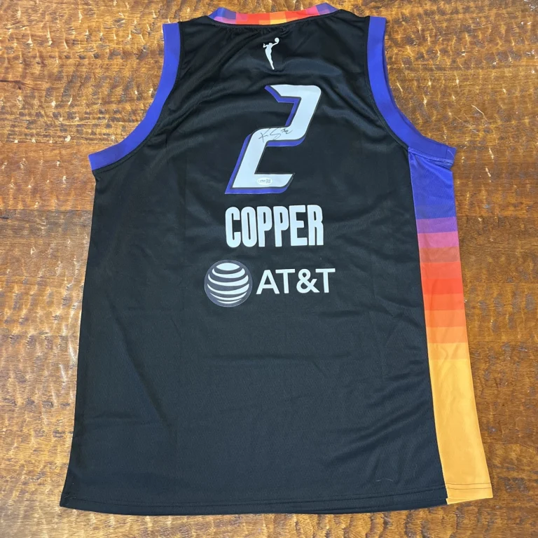Kahleah Copper Signed Phoenix Mercury Jersey JSA Coa Autographed WNBA
