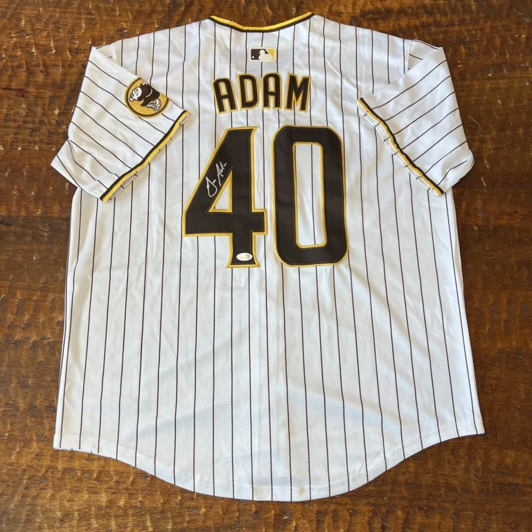 Jason Adam Signed San Diego Padres Jersey JSA Coa Autographed