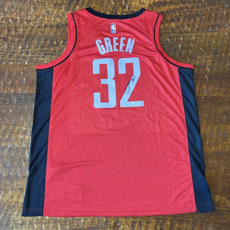 Jeff Green Signed Houston Rockets Jersey JSA Coa Autographed