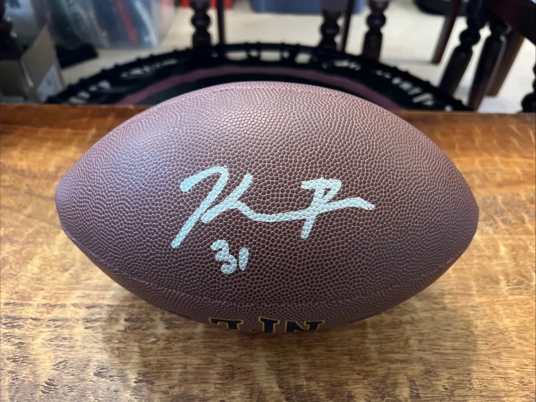 Kevin Byard III Signed NFL Football JSA Coa Autographed Bears Patriots