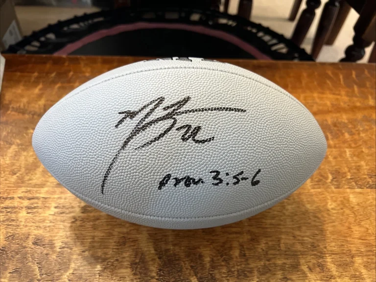 Matt Forte Signed NFL Football JSA Coa Autographed Bears