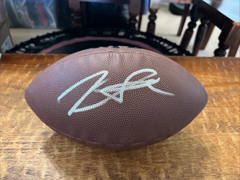 Penei Sewell Signed NFL Football JSA Coa Autographed Lions