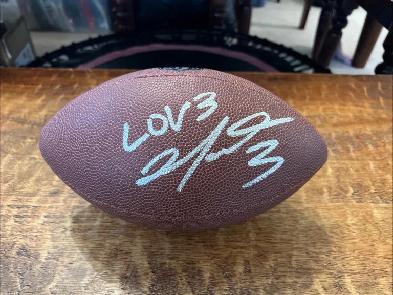 Damar Hamlin Signed NFL Football JSA Coa Autographed Buffalo Bills