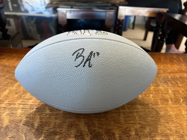 Brandon Aubrey Signed NFL Football JSA Coa Autographed Cowboys