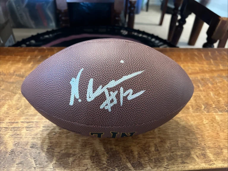 Nico Collins Signed NFL Football JSA Coa Autographed Texans