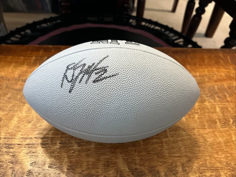 DJ Moore Signed NFL Football JSA Coa Autographed Bills