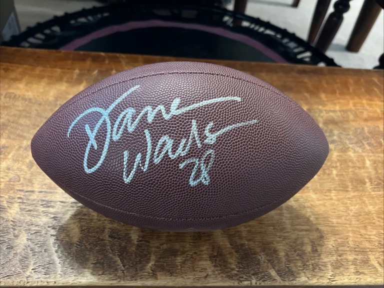 Darren Woodson Signed NFL Football JSA Coa Autographed Cowboys