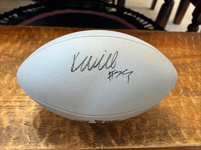 Kyren Williams Signed NFL Football JSA Coa Autographed Rams