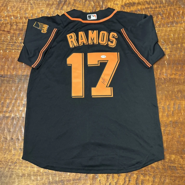 Heliot Ramos Signed San Francisco Giants Jersey JSA Coa Autographed