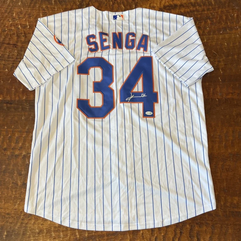 Kodai Senga Signed New York Mets Jersey JSA Coa Autographed