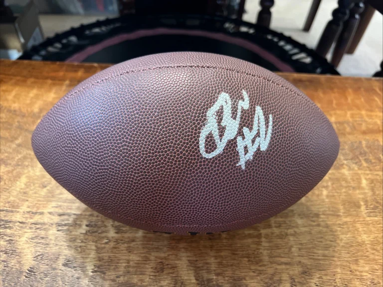 Calen Bullock Signed NFL Football JSA Coa Autographed Houston Texans